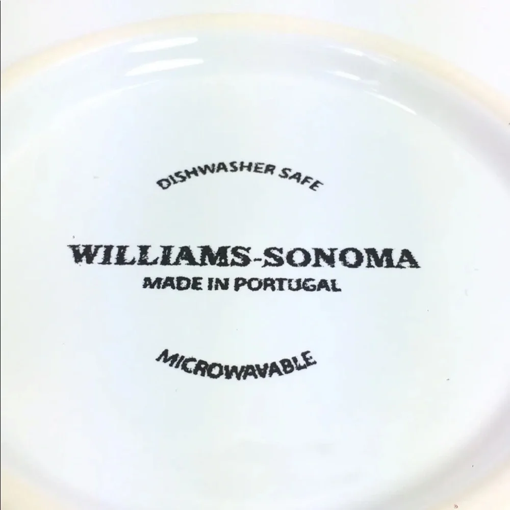 ⭐️Williams Sonoma Retro Style Camembert Cheese La Piece Serving Plate Platter